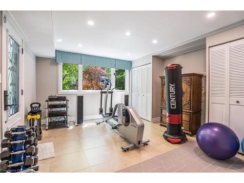 1242 Ravine Drive, Mississauga, ON - Indoor Photo Showing Gym Room