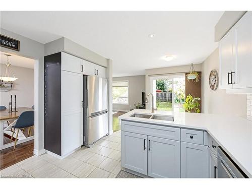 29 Maude Lane Lane, Guelph, ON - Indoor Photo Showing Kitchen With Double Sink