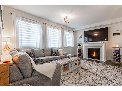 228 Edgar Bonner Avenue, Rockwood, ON - Indoor Photo Showing Living Room With Fireplace