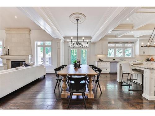 3293 Lakeshore Road, Burlington, ON - Indoor Photo Showing Other Room With Fireplace