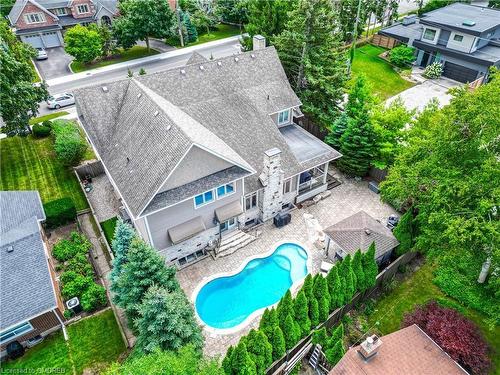 3293 Lakeshore Road, Burlington, ON - Outdoor With In Ground Pool