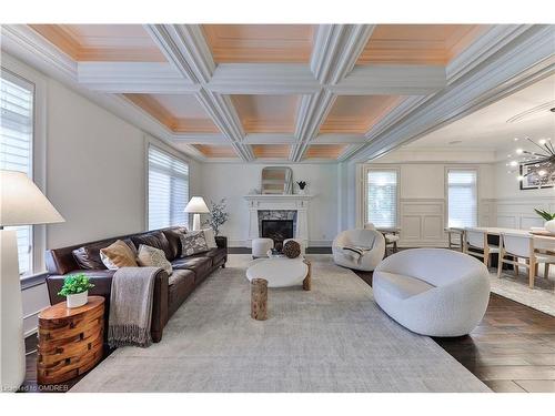 3293 Lakeshore Road, Burlington, ON - Indoor Photo Showing Other Room With Fireplace