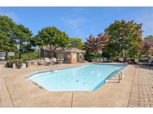 8-141 Welland Vale Road, St. Catharines, ON - Outdoor With In Ground Pool With Backyard