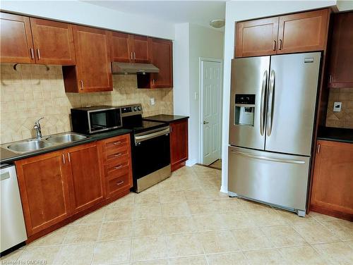 918 Hepburn Road, Milton, ON - Indoor Photo Showing Kitchen With Double Sink