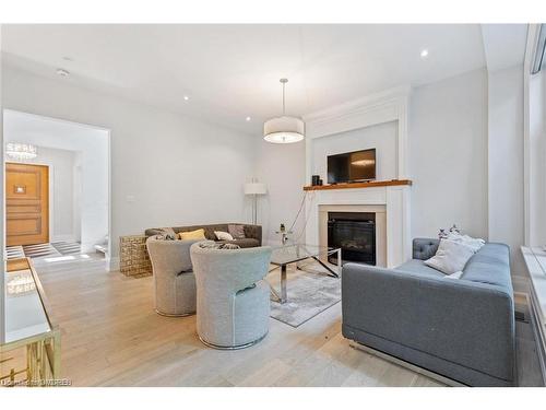 2209 Sloane Drive, Oakville, ON - Indoor Photo Showing Living Room With Fireplace