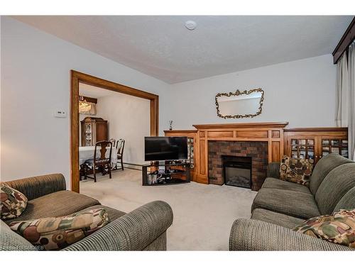 56 Vernon Street, Toronto, ON - Indoor Photo Showing Living Room With Fireplace