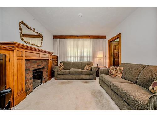 56 Vernon Street, Toronto, ON - Indoor Photo Showing Living Room With Fireplace