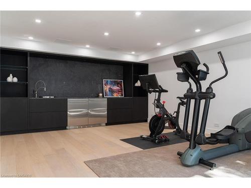 210 Chartwell Road, Oakville, ON - Indoor Photo Showing Gym Room