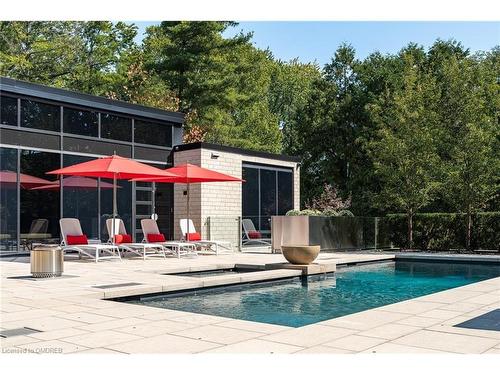 210 Chartwell Road, Oakville, ON - Outdoor With In Ground Pool