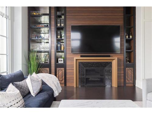 Ph1-300 Randall Street, Oakville, ON - Indoor Photo Showing Living Room With Fireplace