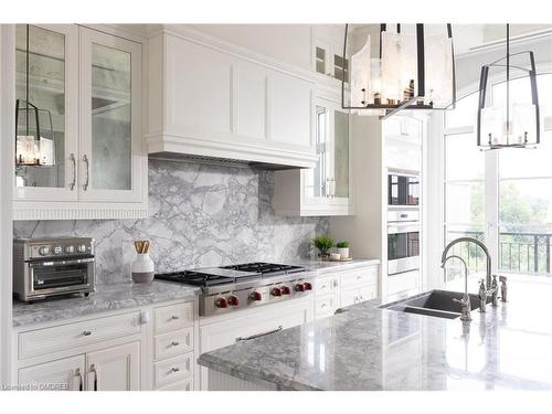 Ph1-300 Randall Street, Oakville, ON - Indoor Photo Showing Kitchen With Double Sink With Upgraded Kitchen