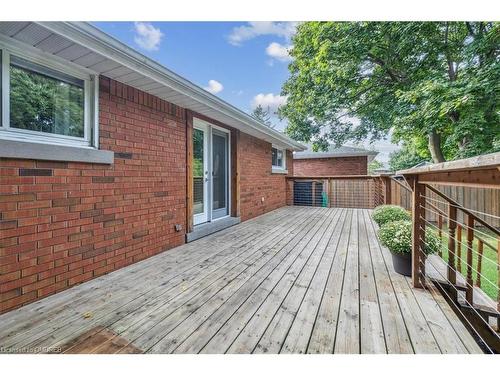 1311 Tyrrell Road, Burlington, ON - Outdoor With Deck Patio Veranda With Exterior