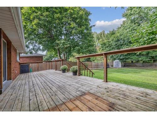 1311 Tyrrell Road, Burlington, ON - Outdoor With Deck Patio Veranda With Exterior