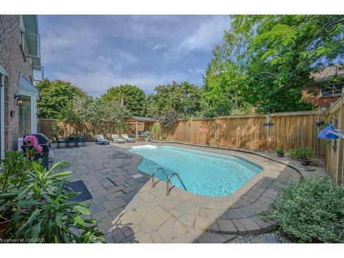 1185 Lansdown Drive, Oakville, ON - Outdoor With In Ground Pool With Backyard