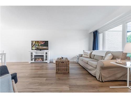 110 Orsett Street, Oakville, ON - Indoor Photo Showing Living Room With Fireplace