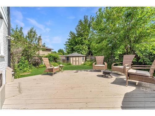 110 Orsett Street, Oakville, ON - Outdoor With Deck Patio Veranda