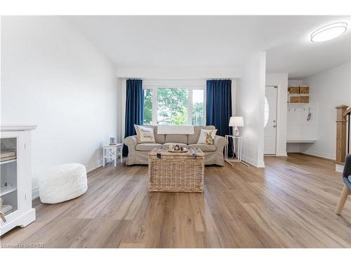 110 Orsett Street, Oakville, ON - Indoor Photo Showing Living Room With Fireplace