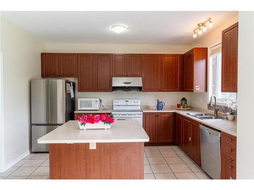 157 Hunter Way, Brantford, ON - Indoor Photo Showing Kitchen With Double Sink