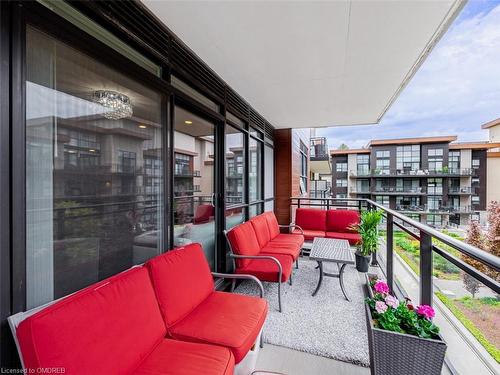 366-1575 Lakeshore Road, Mississauga, ON - Outdoor With Balcony With Exterior