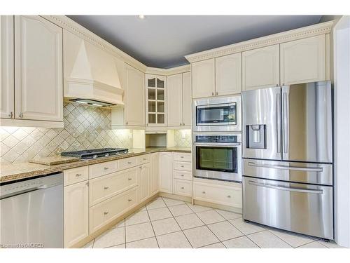 1492 Pinery Crescent, Oakville, ON - Indoor Photo Showing Kitchen With Upgraded Kitchen