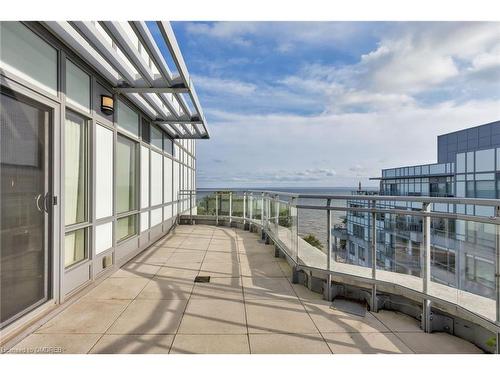 815-3500 Lakeshore Road W, Oakville, ON - Outdoor With Balcony With View With Exterior