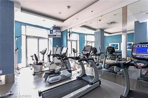 815-3500 Lakeshore Road W, Oakville, ON - Indoor Photo Showing Gym Room