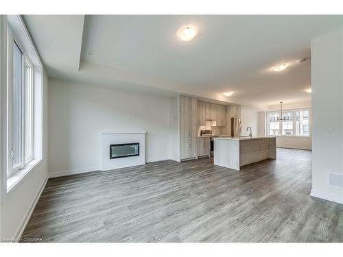 1335 Kobzar Drive, Oakville, ON - Indoor Photo Showing Living Room With Fireplace