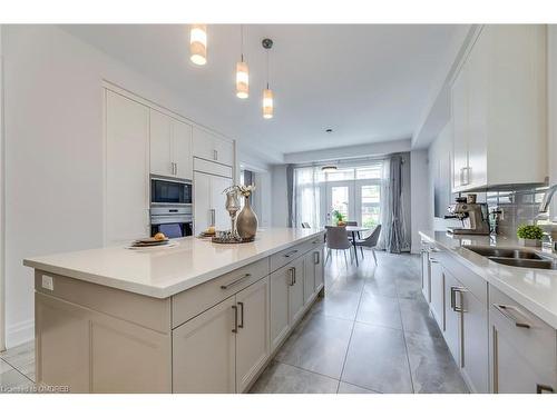 377 Tudor Avenue, Oakville, ON - Indoor Photo Showing Kitchen With Double Sink With Upgraded Kitchen