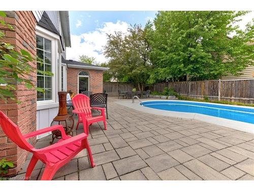 865 Anderson Avenue, Milton, ON - Outdoor With In Ground Pool