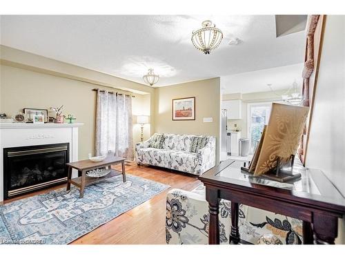 1123 Houston Drive, Milton, ON - Indoor Photo Showing Living Room With Fireplace