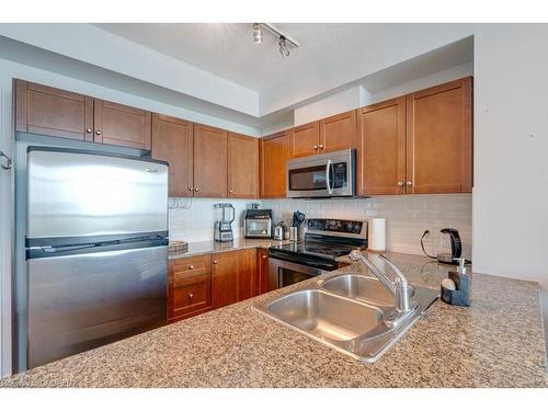 3003-3504 Hurontario Street, Mississauga, ON - Indoor Photo Showing Kitchen With Double Sink