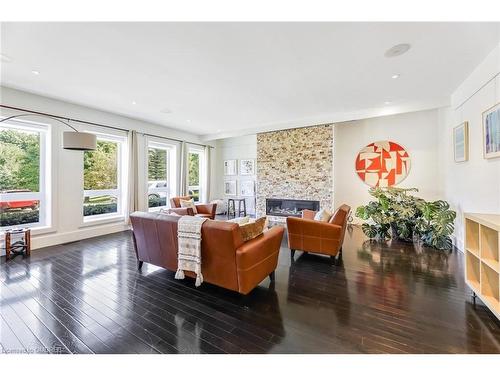 94 Simcoe Road, King, ON - Indoor Photo Showing Living Room With Fireplace