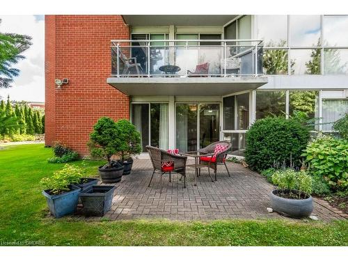 104-1071 Queens Avenue, Oakville, ON - Outdoor With Deck Patio Veranda With Exterior