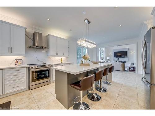 2316 Delnice Drive, Oakville, ON - Indoor Photo Showing Kitchen With Stainless Steel Kitchen With Upgraded Kitchen