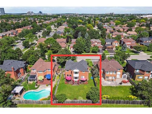 1008 Glenbrook Avenue, Oakville, ON - Outdoor With In Ground Pool With View