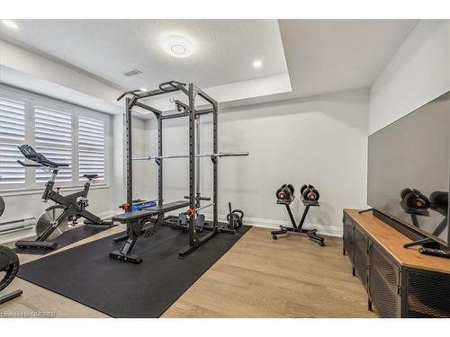 72-22 Spring Creek Drive Drive, Waterdown, ON - Indoor Photo Showing Gym Room