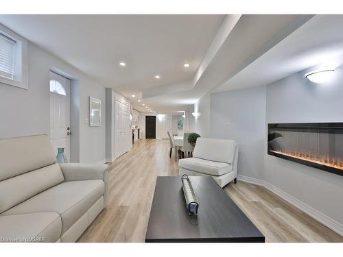 2304 Sovereign Street, Oakville, ON - Indoor Photo Showing Living Room With Fireplace