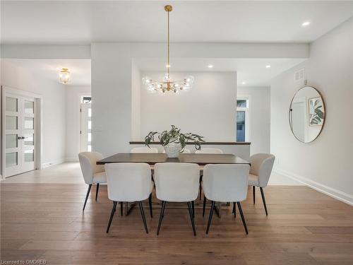 1514 Centre Road, Carlisle, ON - Indoor Photo Showing Dining Room