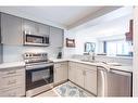 66-2080 Leanne Boulevard, Mississauga, ON  - Indoor Photo Showing Kitchen With Stainless Steel Kitchen With Double Sink 