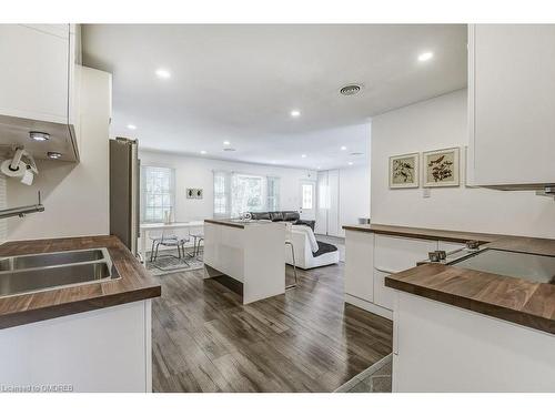 50 Beamer Avenue, St. Catharines, ON - Indoor Photo Showing Kitchen With Double Sink