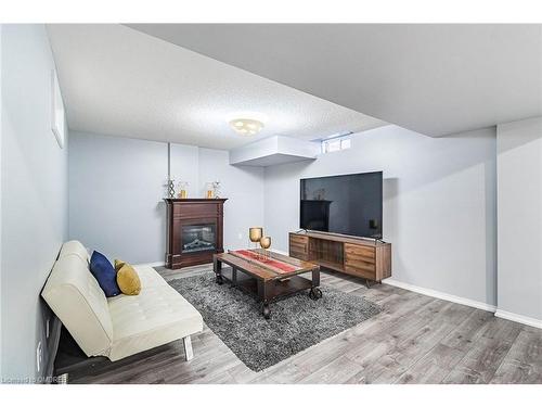 652 Mockridge Terrace, Milton, ON - Indoor Photo Showing Living Room With Fireplace