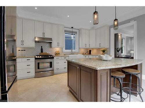 376 Pine Street, Milton, ON - Indoor Photo Showing Kitchen With Upgraded Kitchen