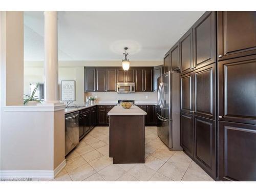 2073 Fiddlers Way, Oakville, ON - Indoor Photo Showing Kitchen With Stainless Steel Kitchen