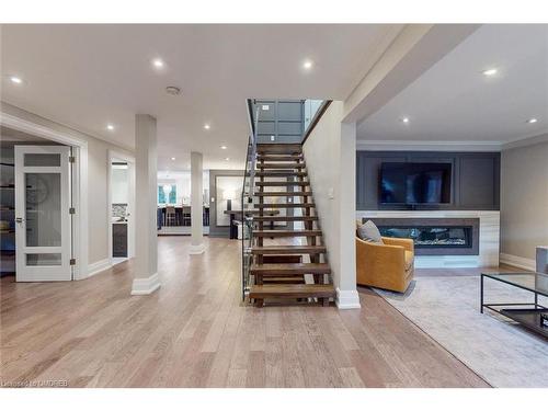 2410 Breton Close, Oakville, ON - Indoor Photo Showing Other Room With Fireplace