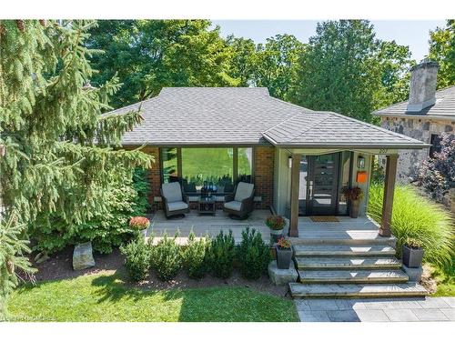 207 West River Road, Cambridge, ON - Outdoor With Deck Patio Veranda