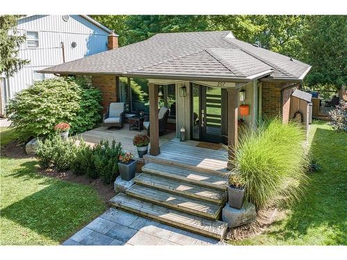 207 West River Road, Cambridge, ON - Outdoor With Deck Patio Veranda