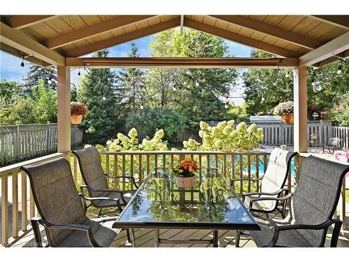 1534 Heritage Way, Oakville, ON - Outdoor With Deck Patio Veranda With Exterior