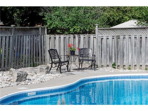 1534 Heritage Way, Oakville, ON - Outdoor With In Ground Pool With Deck Patio Veranda With Backyard