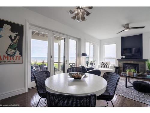 556 Mariners Way, Collingwood, ON - Indoor Photo Showing Other Room With Fireplace