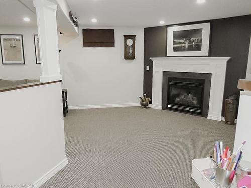 17 Oceanic Drive, Hamilton, ON - Indoor With Fireplace